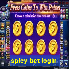 spicy bet login